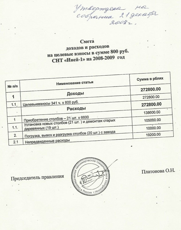 2009 год. Страница 2.
